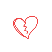 broken heart drawing by matty in Artbitrator