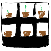 plant growing timelapse drawing by matty in Artbitrator