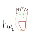 laughing drawing by kristinloveslex in Artbitrator