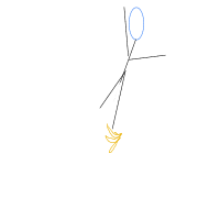 slipping on banana peel drawing by drawingboy in Artbitrator