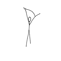 stretching drawing by drawingboy in Artbitrator