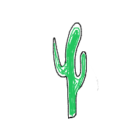 dancing cactus drawing by srush in Artbitrator