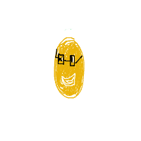 sun wearing sunglasses drawing by srush in Artbitrator