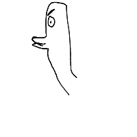 angry duck drawing by efefesfdae in Artbitrator