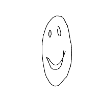 happy face drawing by srush in Artbitrator