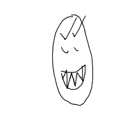angry face drawing by srush in Artbitrator