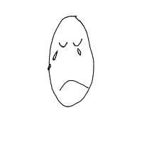 crying drawing by srush in Artbitrator