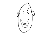 laughing drawing by srush in Artbitrator