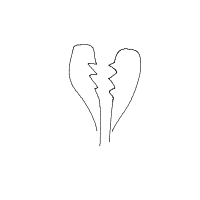broken heart drawing by hahahaaaa in Artbitrator
