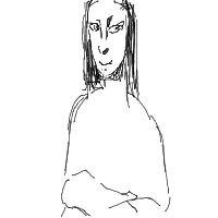 mona lisa drawing by hahahaaaa in Artbitrator