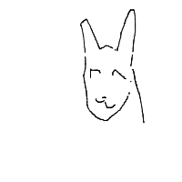 sleepy dog drawing by nicholas in Artbitrator