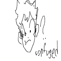 confused face drawing by nicholas in Artbitrator
