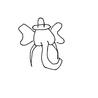 elephant with a hat drawing by guest-psa0yhrxn in Artbitrator