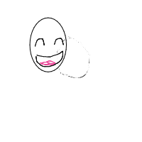 happy face drawing by frog_sj in Artbitrator