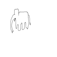 elephant drawing by srush in Artbitrator