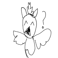 confused owl drawing by purplebear66001 in Artbitrator