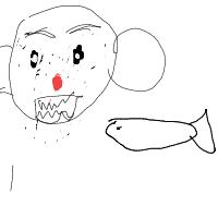 clownfish drawing by chanelqueen in Artbitrator