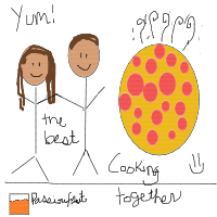 Paint Your Partner drawing by Dannielle in Artbitrator