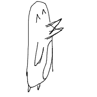 excited penguin drawing by pacmanisover9000 in Artbitrator