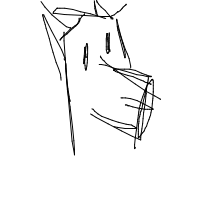 sneaky fox drawing by pacmanisover9000 in Artbitrator