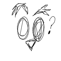 confused owl drawing by luka in Artbitrator