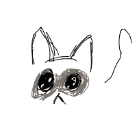 raccoon trash panda drawing by luka in Artbitrator