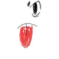 tip of tongue drawing by luka in Artbitrator