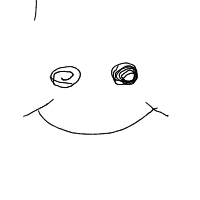 happy face drawing by ilovempeters in Artbitrator