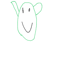 happy frog drawing by mancposter in Artbitrator