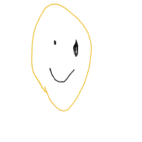 happy face drawing by mancposter in Artbitrator