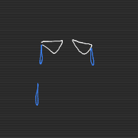 crying drawing by mancposter in Artbitrator