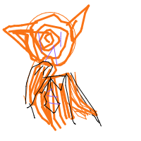 cat with tie drawing by riri_omg in Artbitrator