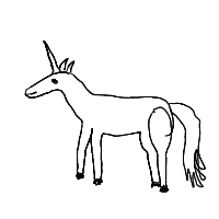 unicorn drawing by jast99 in Artbitrator