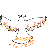phoenix drawing by jast99 in Artbitrator