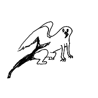 griffin drawing by jast99 in Artbitrator